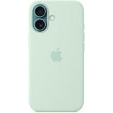 Husa iPhone 16 Silicon MagSafe, Aquamarine, Apple