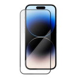 Folie sticla iPhone 15 Pro Max 6,7 - Contur Negru