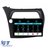 Navigatie Dedicata Honda Civic Hatchback (2006 - 2011), 9Inch, 8Gb Ram, 256Gb Stocare, Carplay Performance AutoTuning, General