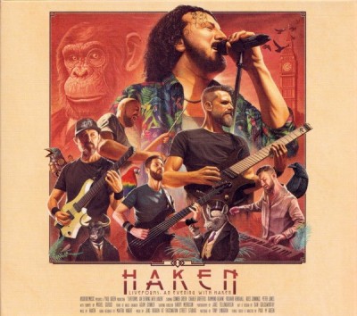 Haken Liveforms: An Evening With Haken Slipcase digi (3cd+bluray) foto
