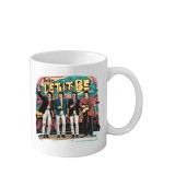 Cana din ceramica haioasa, 330 ml, alba, pentru pasionatii de muzica, The Beatles 3