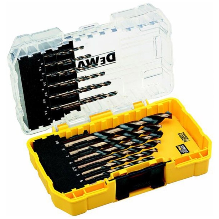 19PC BLACK&amp;GOLD DRILLING SET HardWork ToolsRange
