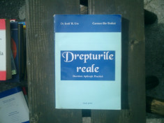 Drepturile reale Doctrina. Aplicatii. Practica - Iosif R. Urs, Carmen Ilie-Todica foto