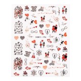 Cumpara ieftin Abtibild Unghii SensoPRO Milano - Forever Together