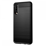 Husa SAMSUNG Galaxy A50 / A50s / A30s - Luxury Carbon TSS, Negru