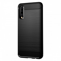 Husa SAMSUNG Galaxy A50 / A50s / A30s - Luxury Carbon TSS, Negru
