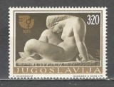 Iugoslavia.1975 Anul international al femeii-Sculptura SI.240