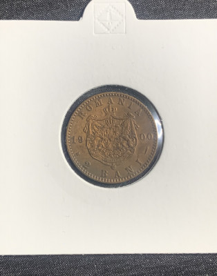 Moneda 2 bani 1900 foto