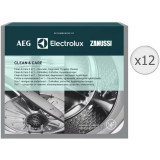 Solutie anticalcar M2GCP120 Clean and Care 3x 1 pentru masini de spalat rufe &amp;amp; vase, Electrolux