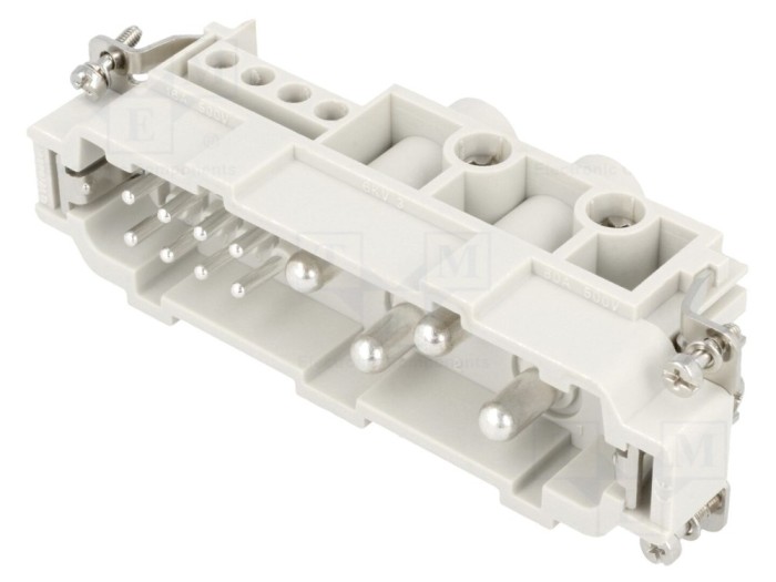 Conector HDC inserturi contact tată 12 pini