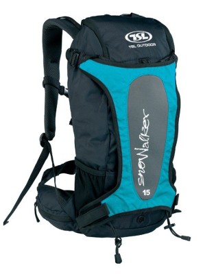 Rucsac TSL Snowalker 15 litri Negru - Blue foto