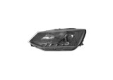 Far Skoda Fabia, 12.2014-09.2018, montare fata, stanga, cu lentile; cu lumini de zi tip LED; H7+H7+LED+WY21W; electric; cu motor; halogen, TYC