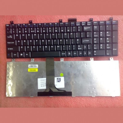 Tastatura laptop noua MSI MS-1683 CR600 /LG E500 Black UK(Version 3) foto