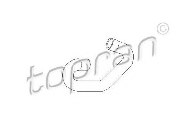 Furtun radiator OPEL ASTRA G Cabriolet (F67) (2001 - 2005) TOPRAN 206 700 foto