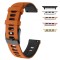 Curea din silicon compatibila cu Apple Watch 9|8|7|6|5|4|3|2|1 Series, 49mm|45mm|44mm|42mm, Tiger Orange