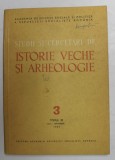 STUDII SI CERCETARI DE ISTORIE VECHE SI ARHEOLOGIE , REVISTA , TOMUL 32 , NR. 3 , IULIE - SEPT. , 1981