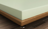 Cumpara ieftin Cearceaf de pat cu elastic, 160x200 cm, 100% bumbac ranforce, Patik, Green, verde