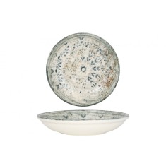 Rinart Farfurie ad&acirc;ncă - Fade - Porţelan - 20 cm (650cc) - set de 6