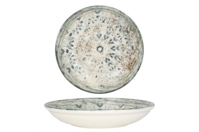 Rinart Farfurie ad&amp;acirc;ncă - Fade - Porţelan - 20 cm (650cc) - set de 6 foto