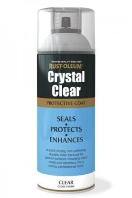 Lac Transparent Satinat Crystal Clear 400ml foto
