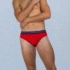 Chilot barbati Luan, clasic, bumbac/elastan, rosu, XL. Confortabil &amp; durabil! Banda elastica. Personalizare marimi direct de la producator.