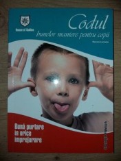 Codul bunelor maniere pentru copii- Nessia Laniado