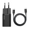 Incarcator priza Type-C PD25W + cablu Type-C Baseus, TZCCSUP-L01