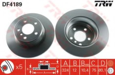 Disc frana BMW X5 (E53) (2000 - 2006) TRW DF4189