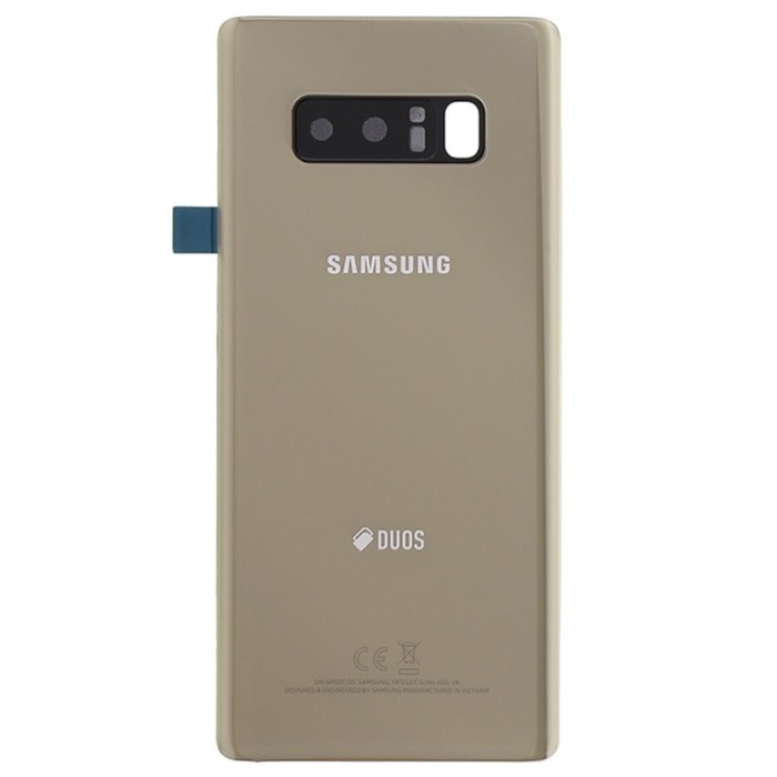 Capac Baterie Nou Original Samsung Galaxy Note 8 Auriu
