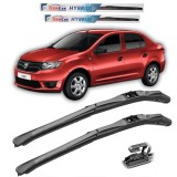 Cumpara ieftin Ștergătoare Dacia Logan II Sedan (2012&ndash;2020) &ndash; Set față Hybrid