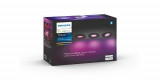 Cumpara ieftin 3 Spoturi LED RGB incastrate Philips Hue Centura, Bluetooth, GU10, 3x5.7W, 1050