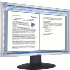 Monitor Refurbished Philips 220AW, 22 Inch LCD, 1680 x 1050, VGA, DVI NewTechnology Media