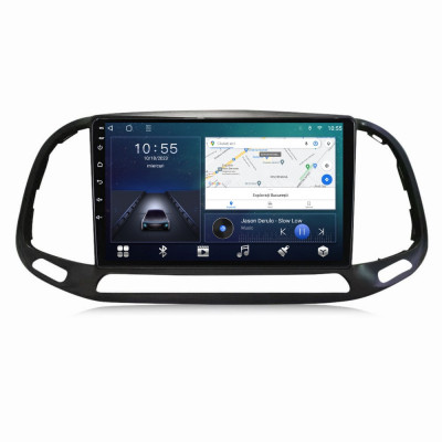 Navigatie dedicata cu Android Fiat Doblo dupa 2015, 2GB RAM, Radio GPS Dual foto