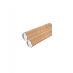 Set 2 buc tub din carton maro pentru protectie si transport folii, proiecte si printuri, lungime 150 cm