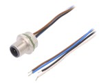 Soclu M12 4 PIN tată cablu 0,5m CANopen DeviceNet
