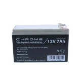 Acumulator plumb acid 12V 7Ah Chrome security terminal T1/F1