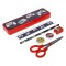 Set școlar, 7 Piese, Multicolor, Tematică Gaming