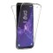 Husa 360 Grade Full cover silicon transparent, fata plus spate compatibila cu Samsung Galaxy S9