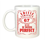 Cana alba personalizata, Editie Limitata 67 ani, INOVATIX&reg;. 330ml, Oem