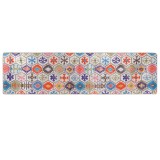 Covor lavabil, multicolor, 80x300 cm, anti-alunecare