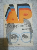 Ambalaj, toc reclamă Coop Arta si Precizie Bucuresti comunism ochelari 20 x 13,5