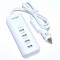 Incarcator Auto USB Hub 4 Porturi USB 2.0 la priza 12V 2A006 XXM