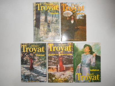 Henri Troyat - Destine 5 volume (1993-1995, seria completa) foto