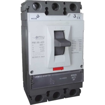 Intrerupator industrial USOL 630A 3 poli cu protectie 690V 50kA MCCB foto