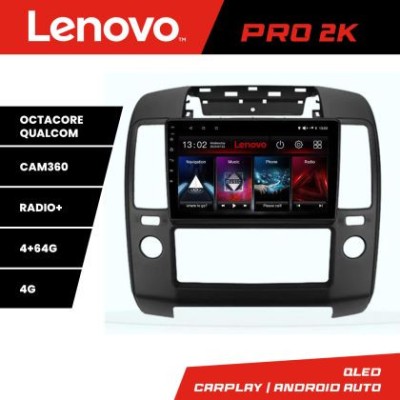 Navigatie Nissan Navara Pathfinder 2005-2010 Lenovo Kit-NAV5 8 core QLED 2K 4+64 360 Android Waze USB Navigatie Internet Youtube Radio CarStore Techno foto