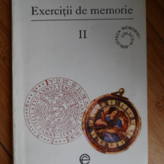 Exercitii De Memorie Vol. 2 - Paul Dimitriu ,531890