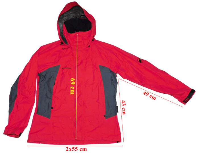 Jacheta ploaie Mammut Gore-Tex Paclite dama marimea M