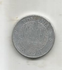 (No1) moneda- ROMANIA- 1000 LEI 2001