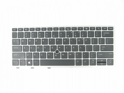 Tastatura Laptop, HP, EliteBook 830 G5, 836 G5, 735 G5, V162726CS1, 836 G6, iluminata, us, refurbished foto