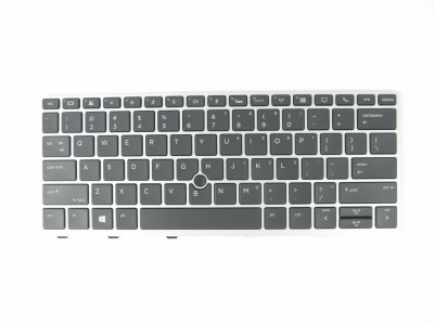 Tastatura Laptop, HP, EliteBook 730 G5, 735 G6, 830, L13698-B31, L07676-B31, L13697-001, iluminata, us, refurbished foto